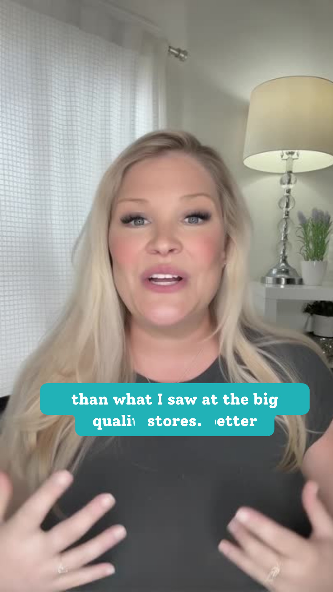 Sarah L. testimonial